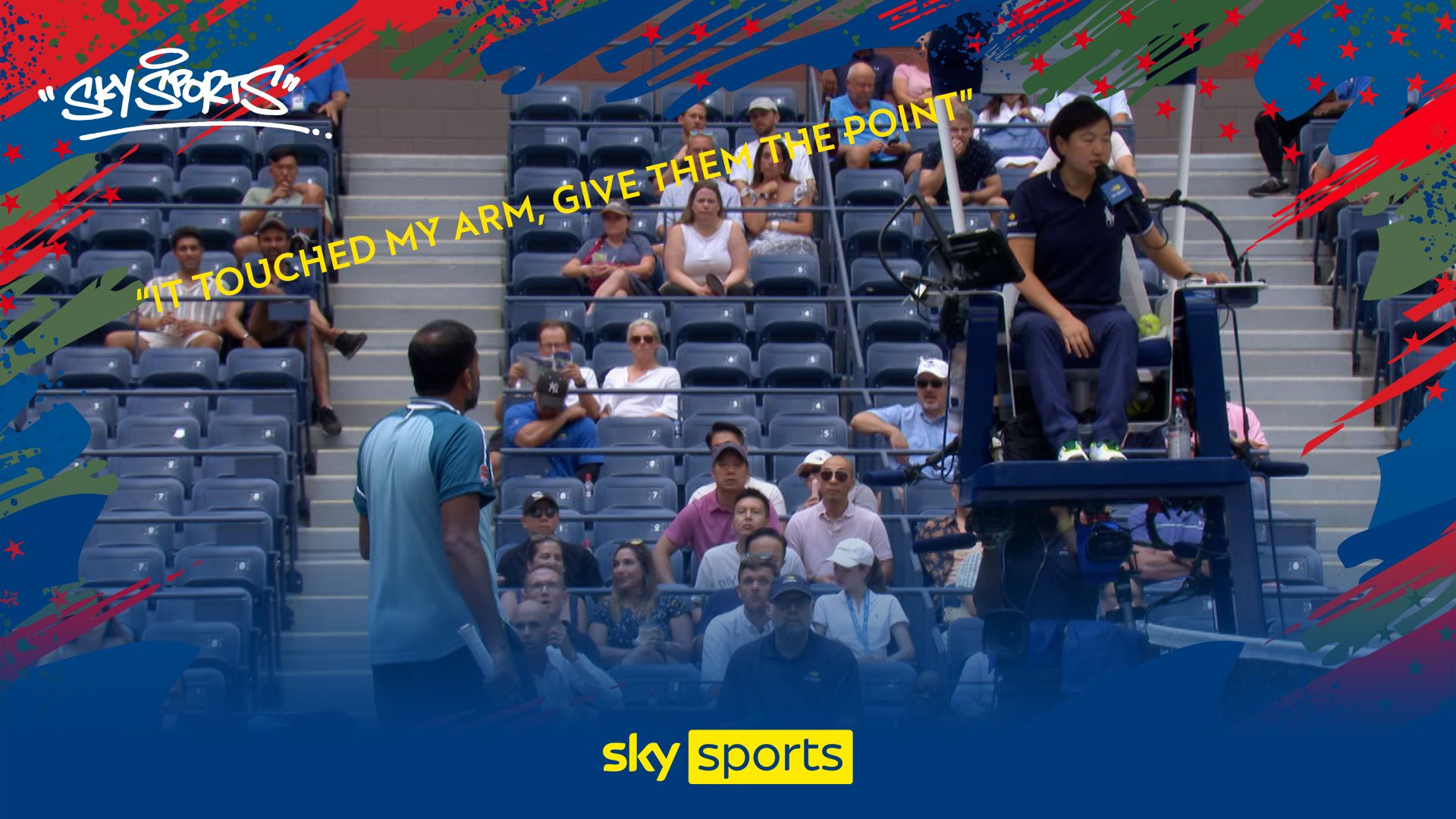 'Incredible gesture!' | Bopanna asks umpire to overturn point in tense final