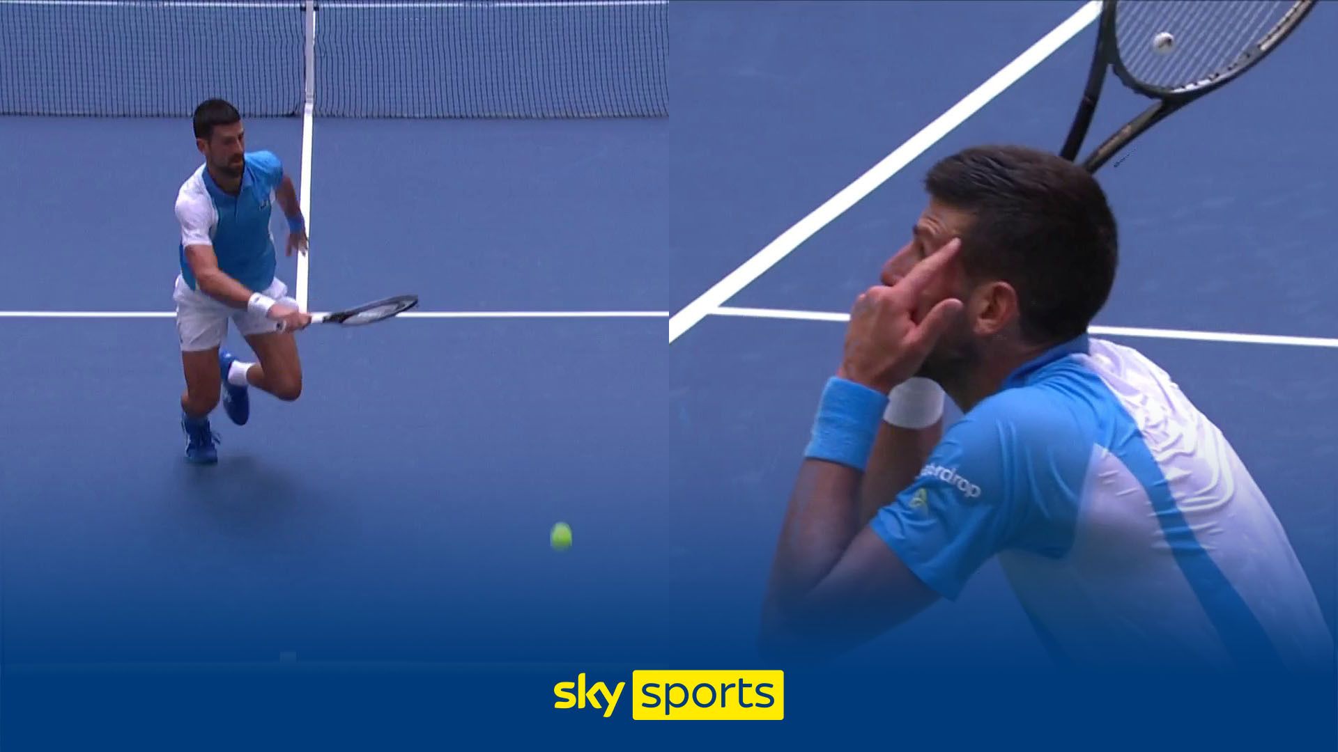 Djokovic furious with his own fans after shout from stands