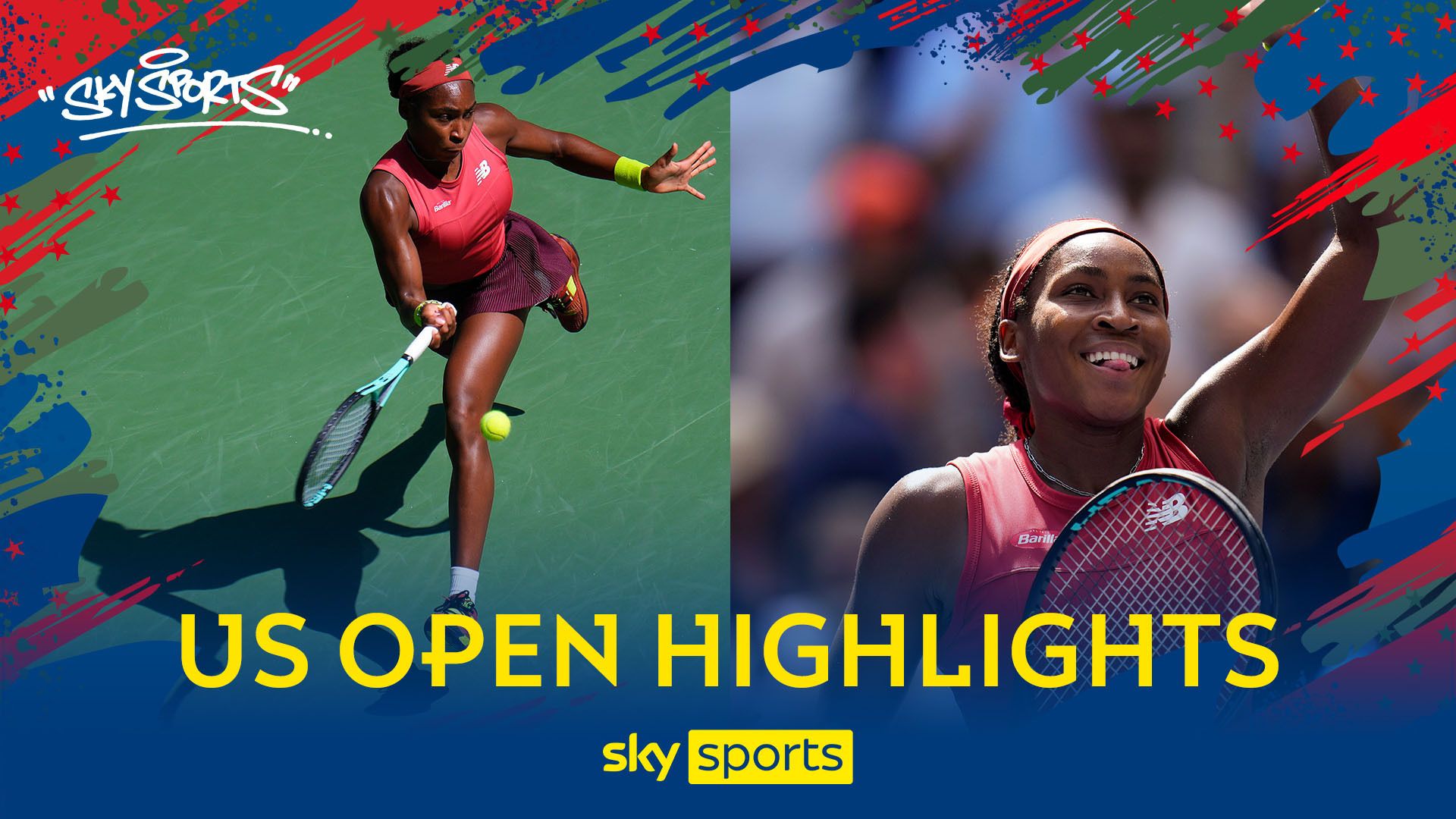 Gauff vs Ostapenko | US Open highlights