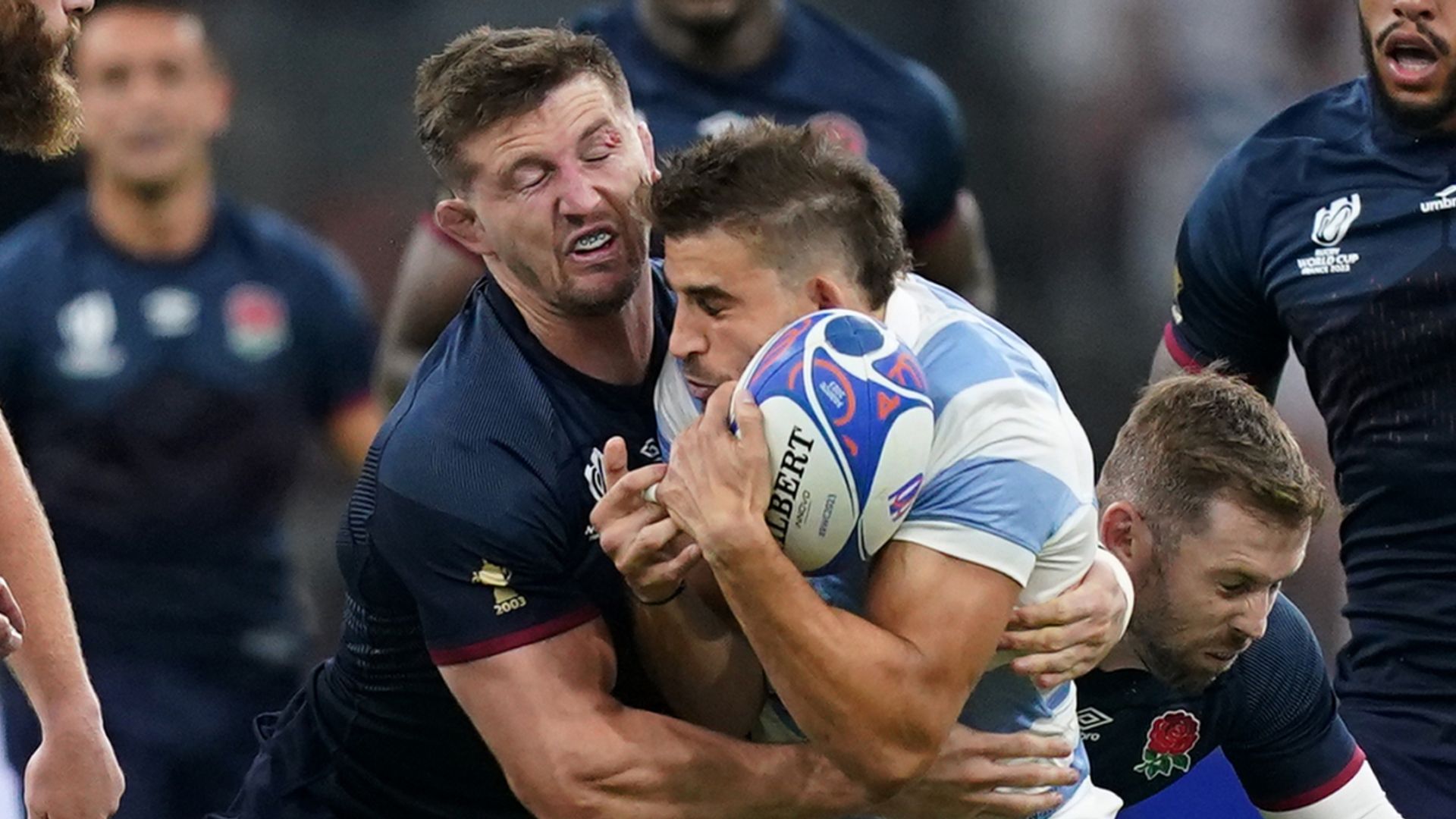 England's Curry banned for two games after Argentina red card