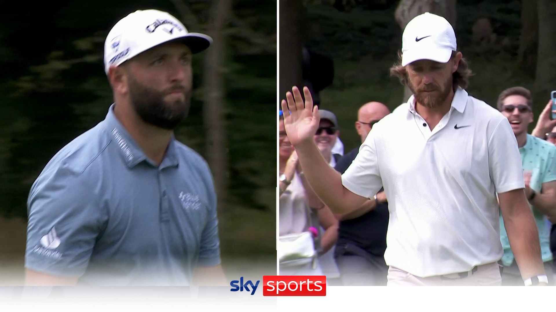 Rahm and Fleetwood nail monster putts to surge into contention