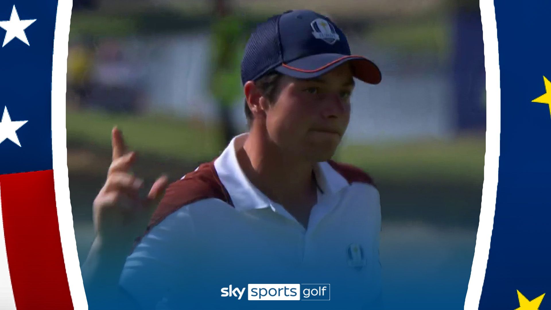 'Outstanding shot!' | Hovland holes stunner from the fringe!