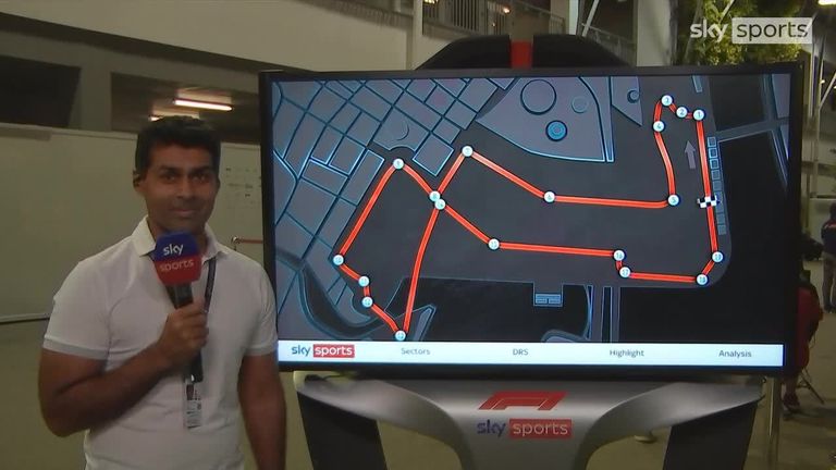 Sky F1's Karun Chandhok takes a closer look at the Marina Bay Street Circuit ahead of the Singapore Grand Prix.
