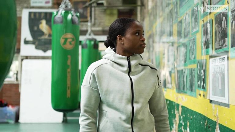 Ahead of her fight with Magali Rodriguez, Caroline Dubois returned to the gym where she started boxing, revealing she had to pretend to be a boy to get through the door