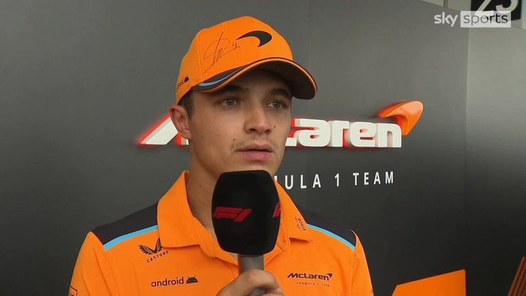 McLaren driver Lando Norris reflects on a challenging practice session and admits challenging for pole might be a step too far in Japan.