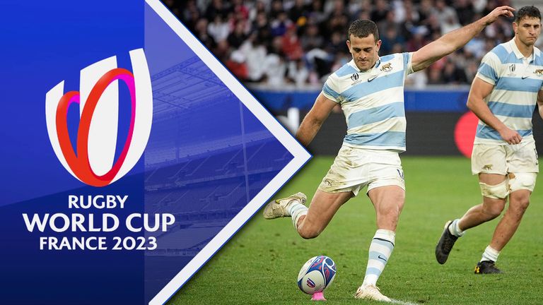 Highlights from Argentina's vital win over Samoa with Emiliano Boffelli scoring 16 points to put them on course for a quarter-final spot.