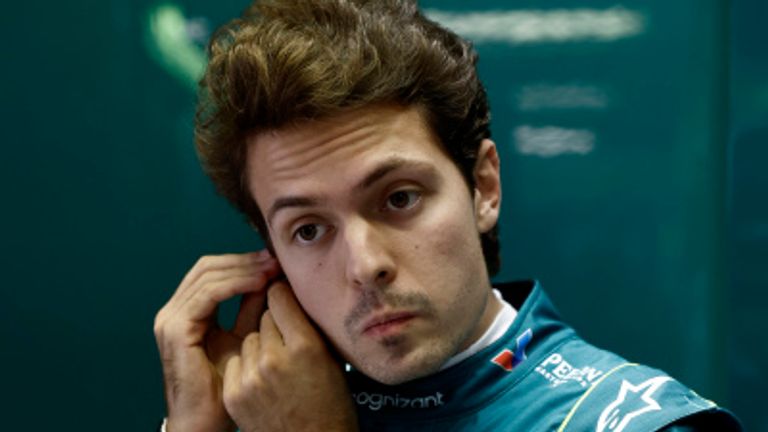 Felipe Drugovich has featured in practice for Aston Martin this season