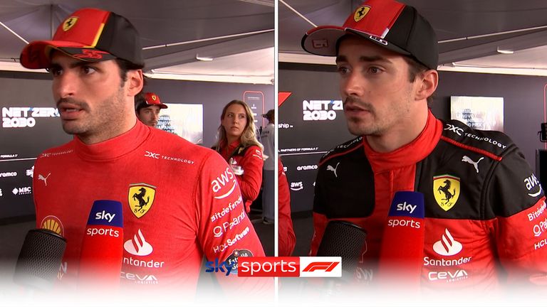 Ferrari's Carlos Sainz and Charles Leclerc were both relatively pleased with their performances at the Japanese GP.