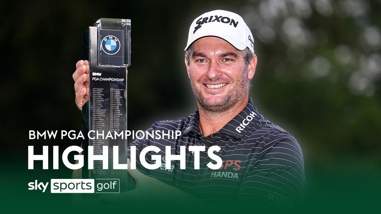 Highlights from the fourth and final round of the BMW PGA Championship at Wentworth.