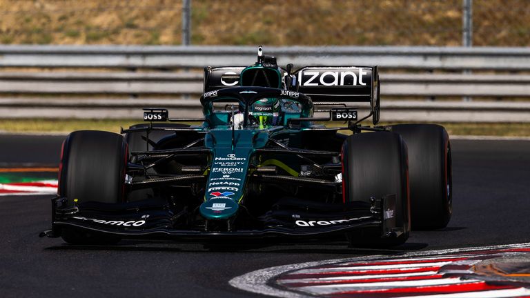 Hawkins is the first woman to test an F1 car since 2018