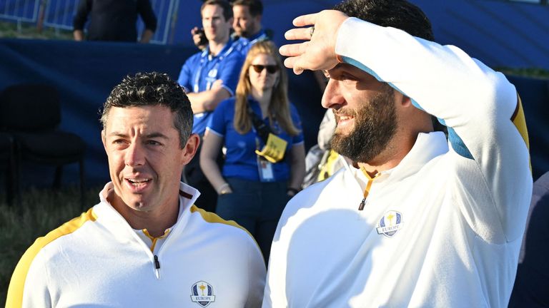 Rory McIlroy and Jon Rahm are two of the standouts from a strong-looking European lineup at the 2023 Ryder Cup