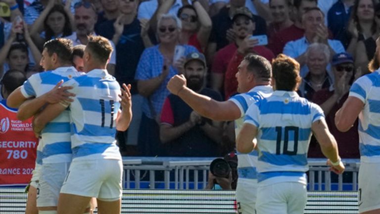 Argentina mantuvo vivas sus esperanzas de Copa Mundial de Rugby con la victoria sobre Chile 