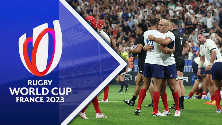 Watch the best action as France beat New Zealand 27-13 in their opening match of the Rugby World Cup.