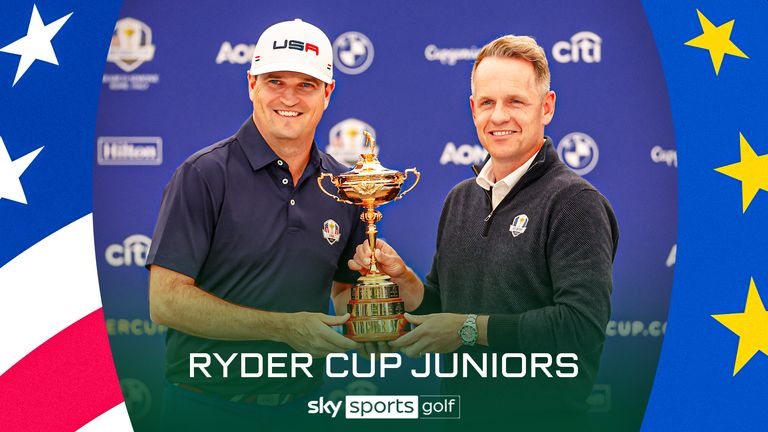 Sign in to watch free live coverage from the final day of the Junior Ryder Cup