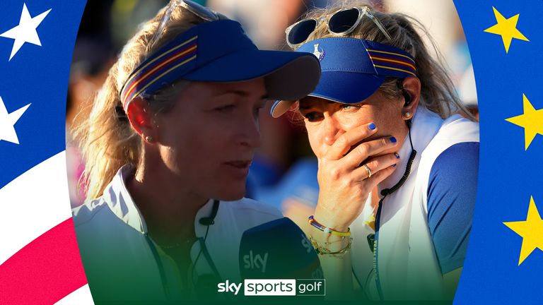 Carlota Ciganda and Linn Grant complete an epic fightback from Team Europe in the fourballs as captain Suzann Pettersen praises the efforts of her team.