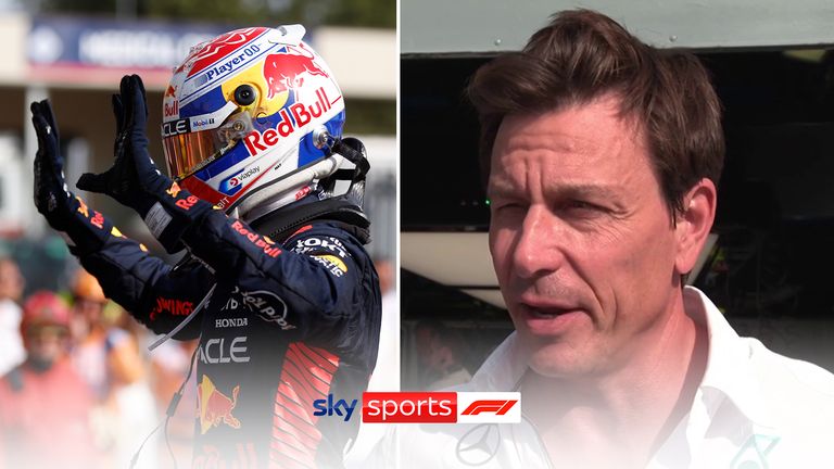 Mercedes team principal Toto Wolff wonders if Max Verstappen will be of any importance in achieving a new record ten consecutive Grand Prix victories.