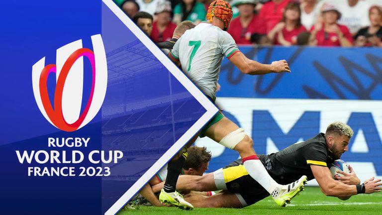 Take a look at all the action from Saturday's action in the Rugby World Cup, with Samoa taking on Chile, Wales facing Portugal and Ireland's head-to-head with Tonga.