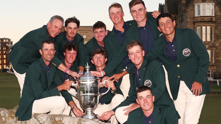 Team USA claimed a 14.5-11.5 victory in the Walker Cup 