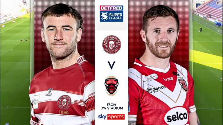 Highlights of the Betfred Super League clash between Wigan and Salford
