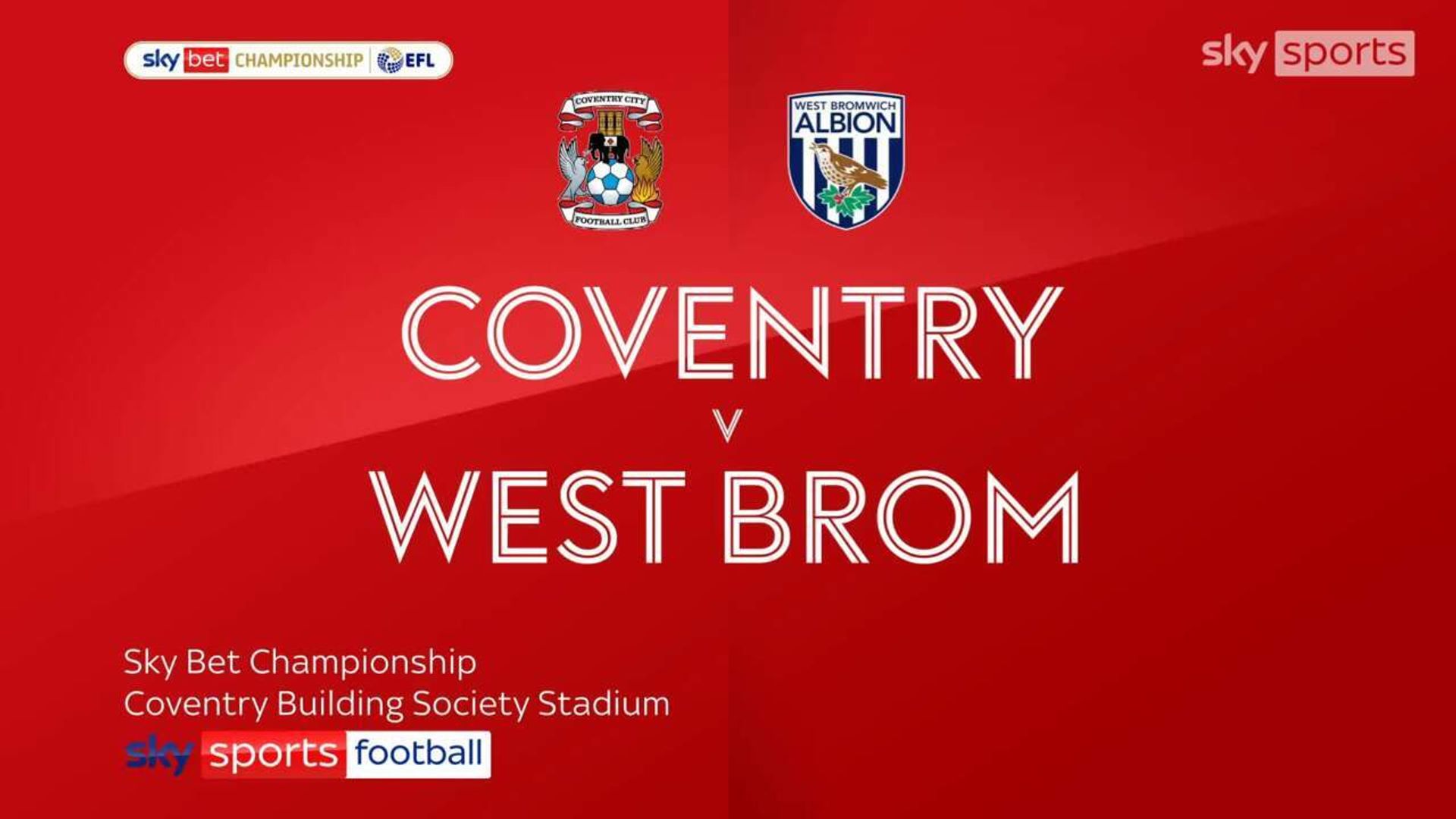 Coventry 0-2 West Brom