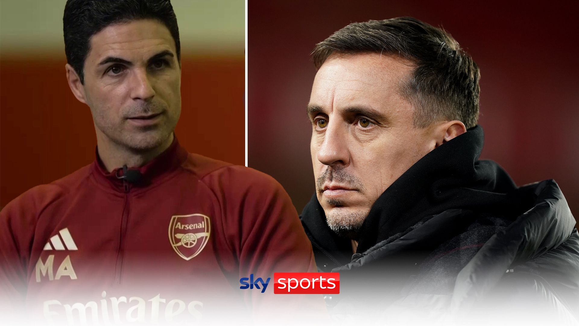 Arteta responds to G Nev's injury concerns | 'We have more resources this year'