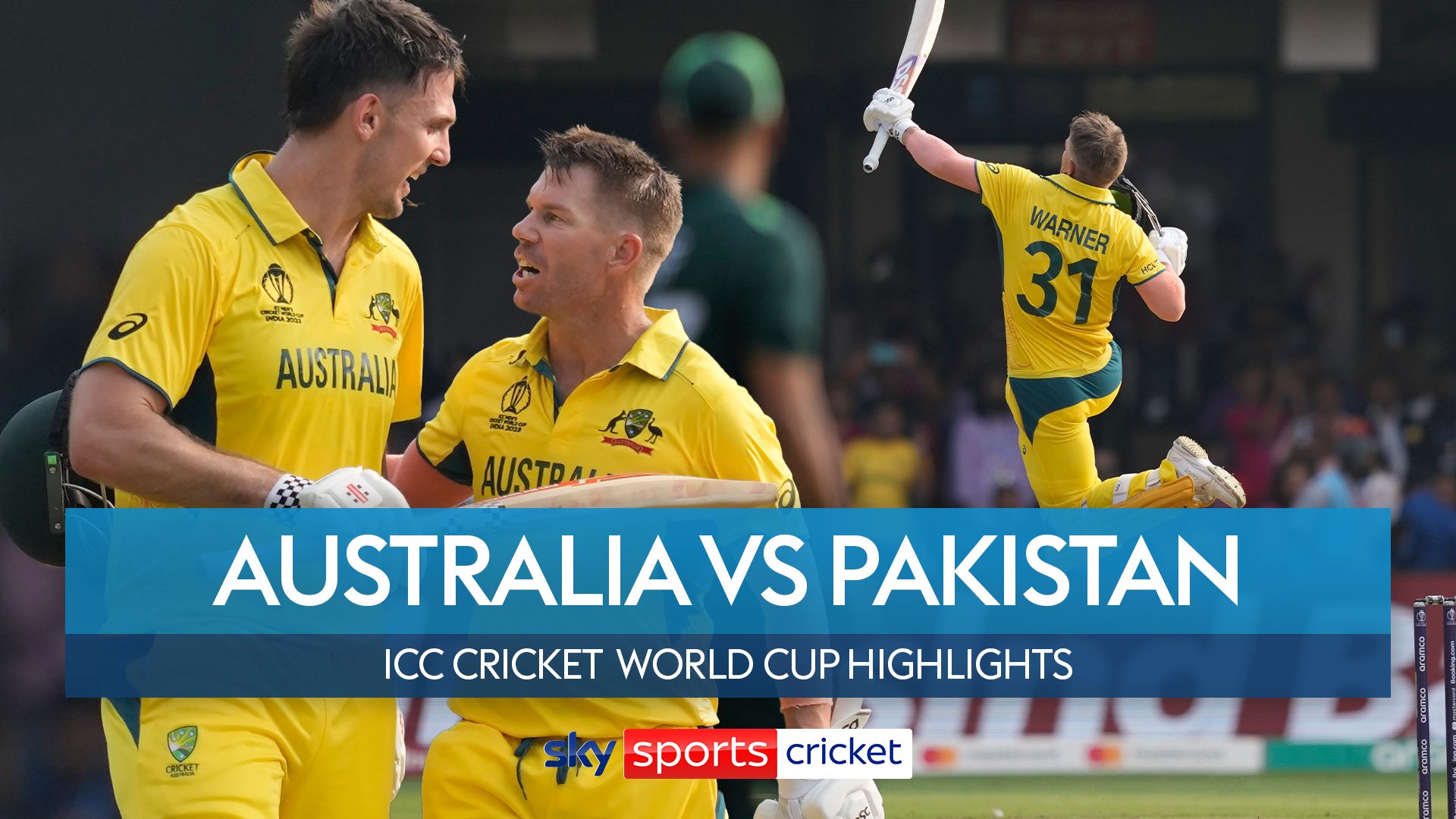 Highlights: Record-breakers Warner and Marsh seal emphatic Aussie win