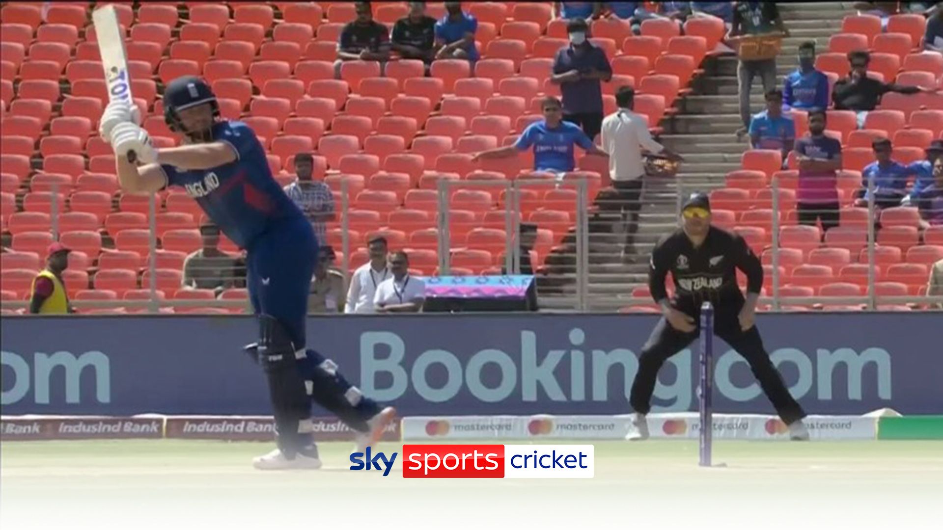 What a way to start the World Cup! Bairstow smashes six off second ball