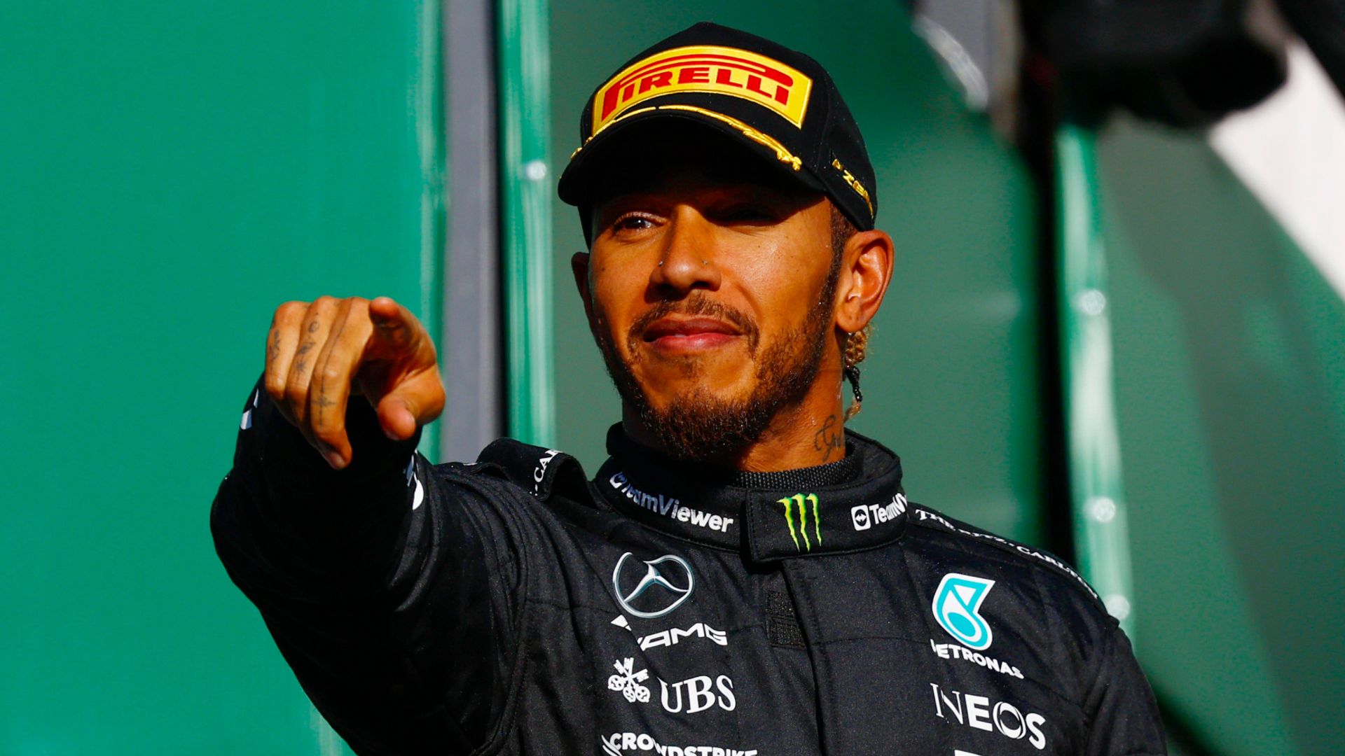 Hamilton hails 'amazing' second place as Russell reveals brake issue