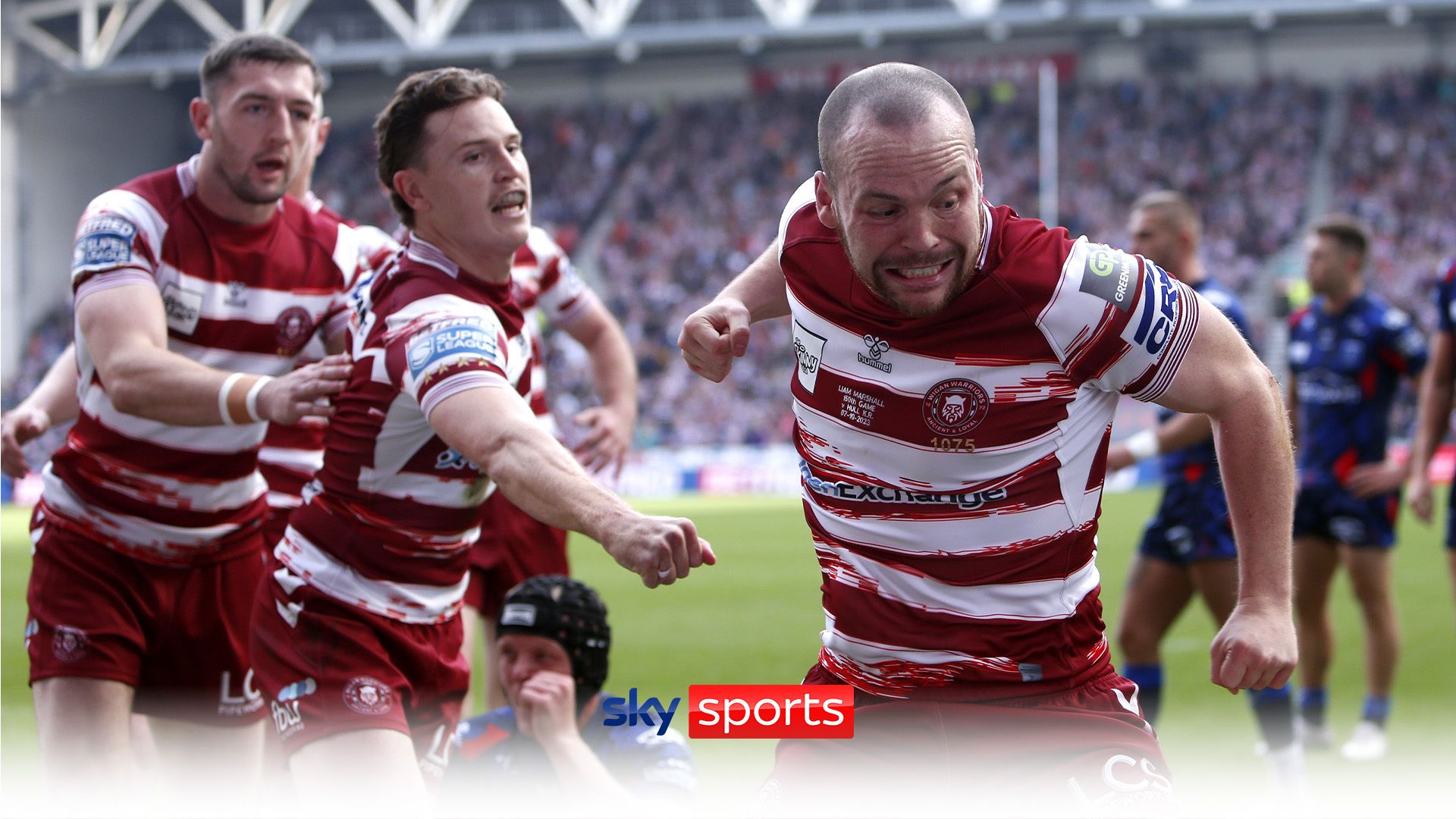 Marshall completes stunning hat-trick for Wigan!