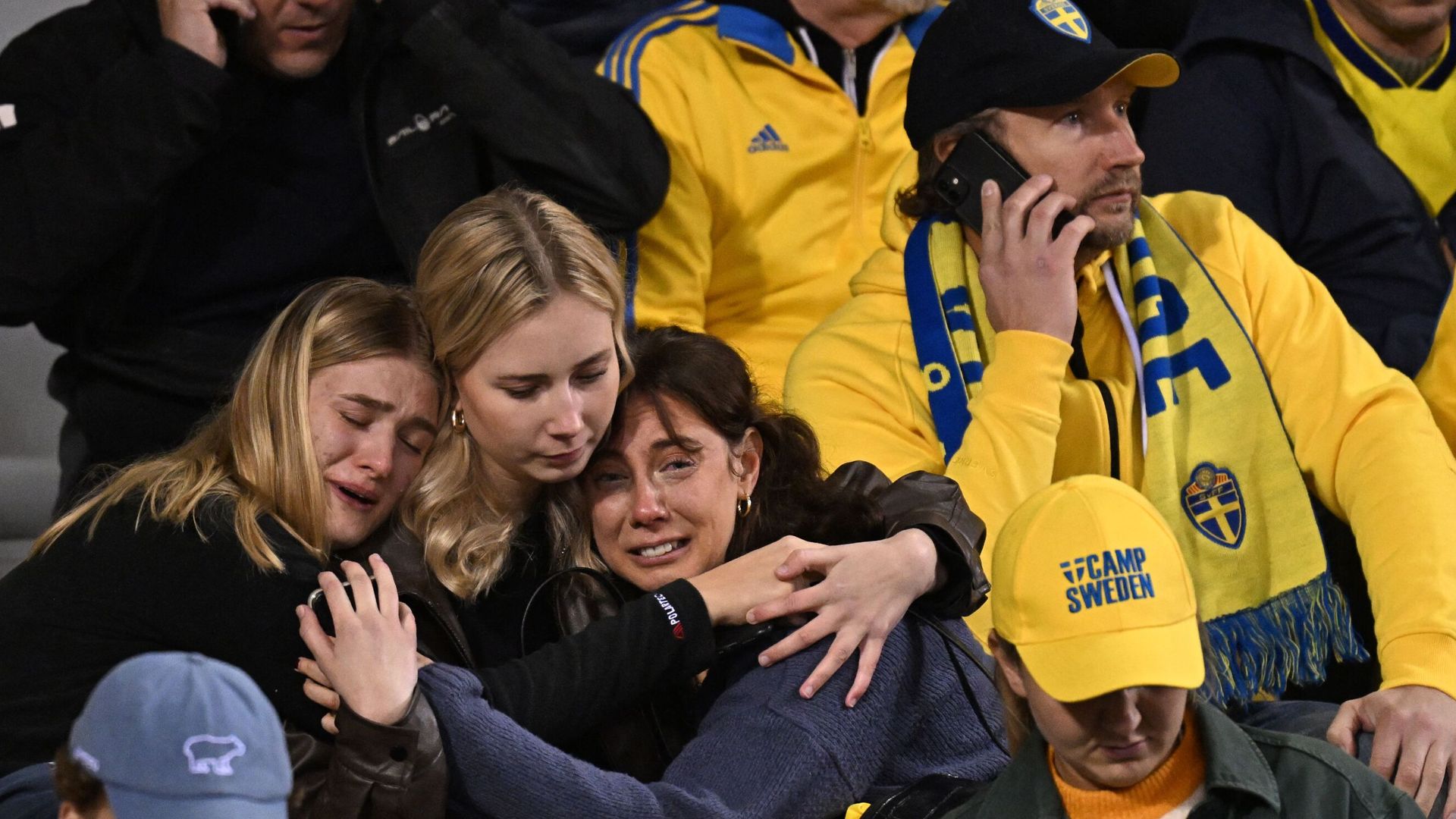 Belgium-Sweden Euro qualifier abandoned after two people shot dead