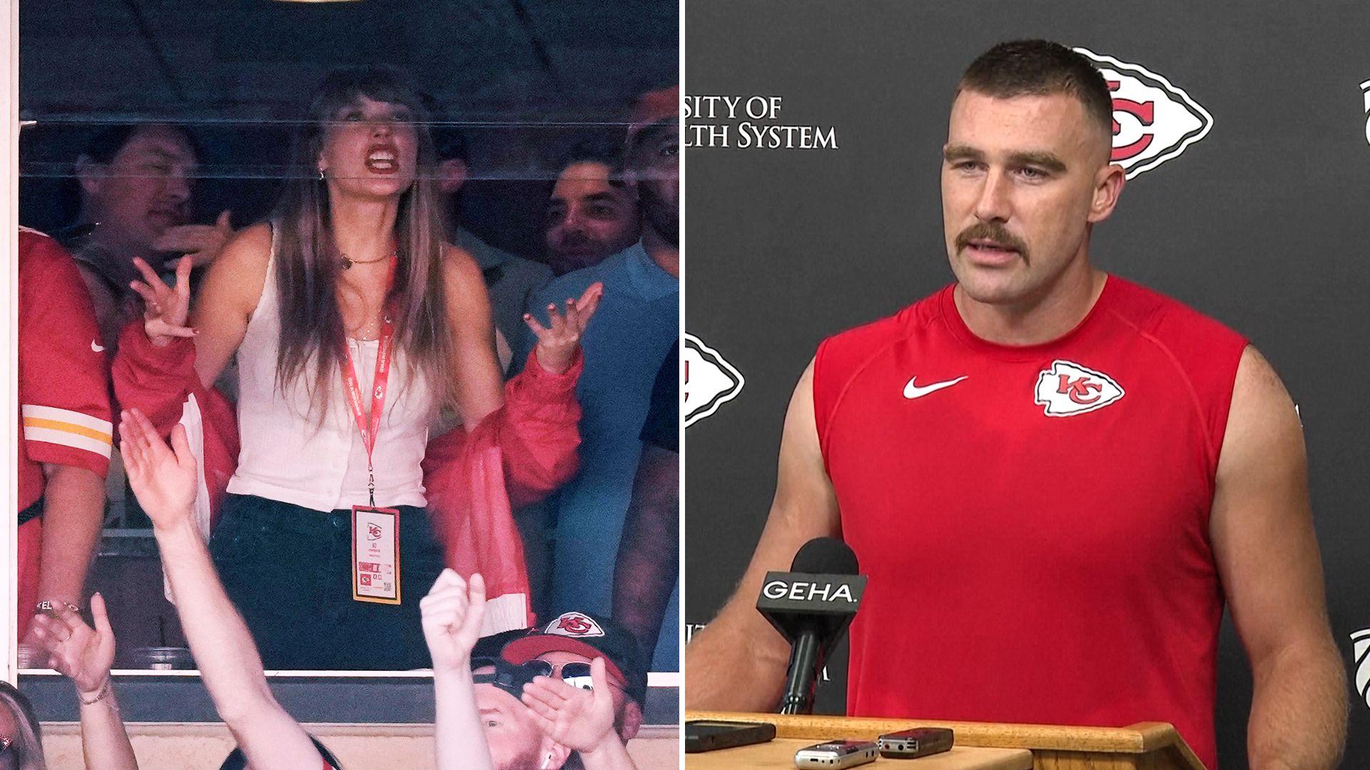 Kelce: A lot of people care about Taylor Swift | 'I'm having fun with it'