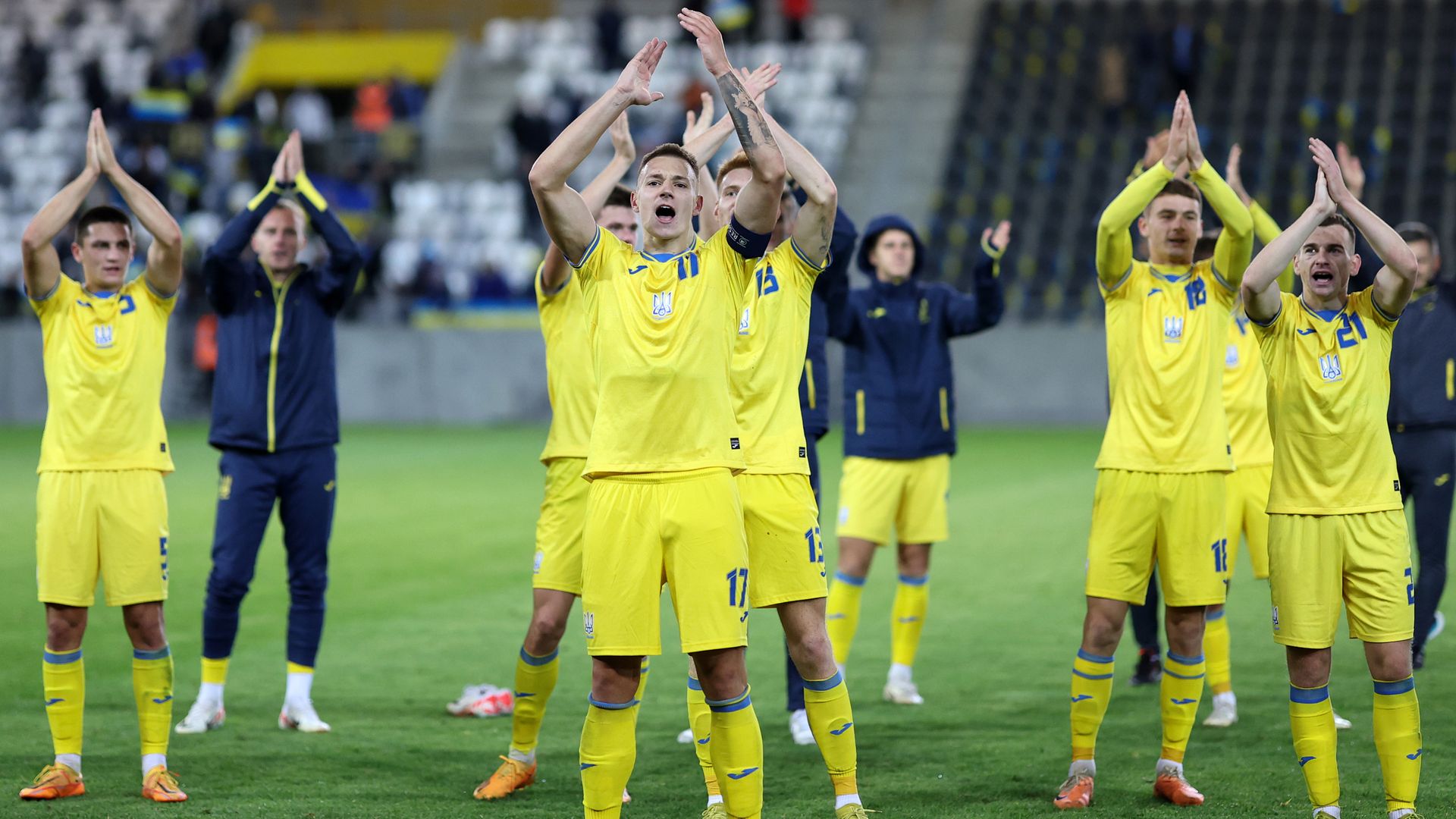 England U21s suffer late defeat to Ukraine in Euro 2025 qualifying