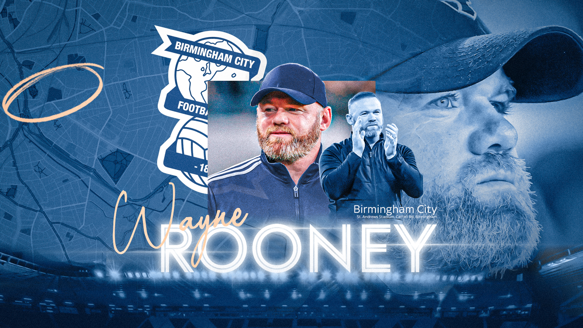 Birmingham appoint Rooney as manager
