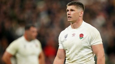 Farrell stepped back from international rugby following England's World Cup campaign