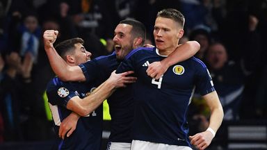 Scotland were promoted from Nations League B1 last year