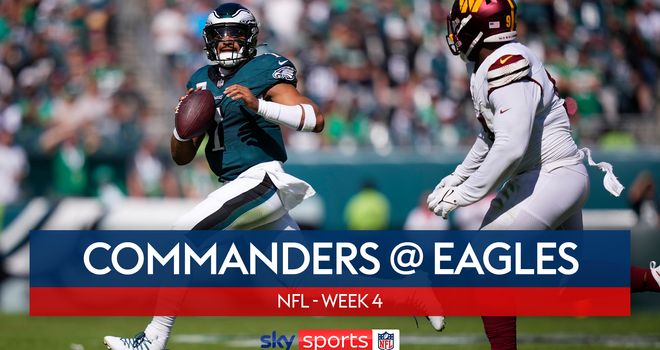 Jacksonville Jaguars @ Philadelphia Eagles and Denver Broncos @ Las Vegas  Raiders: NFL Week Four games live on Sky Sports, NFL News