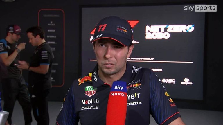 Sergio Perez admits it was a difficult race and offered no excuses for his three penalties for exceeding track limits