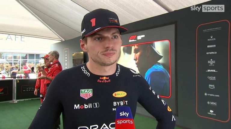 Max Verstappen admits he was surprised with the pace of his Red Bull after winning the Sprint and is optimistic he can challenge for the win in Sunday's race after qualifying only sixth