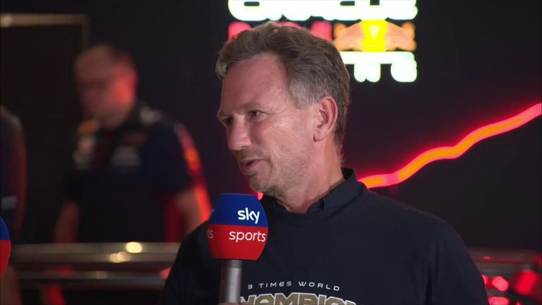 Red Bull boss Christian Horner says Max Verstappen can count himself as one of the 'greats' of the sport after winning his third consecutive world title.