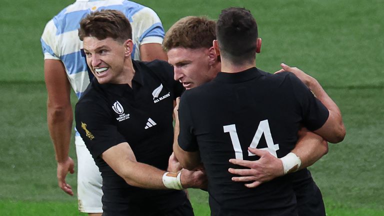 New Zealand cruised into the 2023 Rugby World Cup final as they breezed past Argentina in Paris 