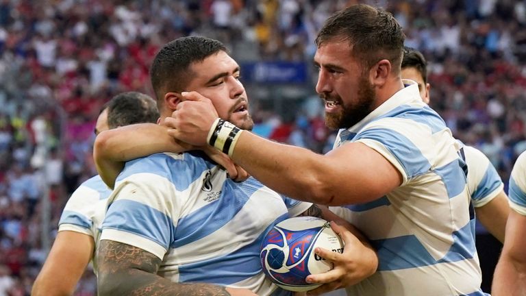 Replacement prop Sclavi broke Wales' resistance as Argentina's power proved decisive in Marseille