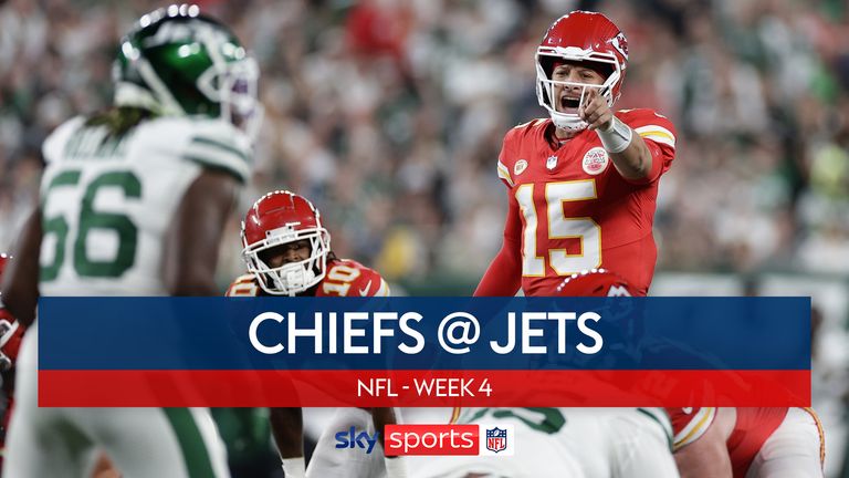 Highlights of the Kansas City Chiefs against the New York Jets in Week Four of the NFL season.