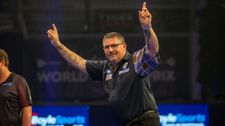 Two-time world champion Gary Anderson is in blistering form ahead of the Grand Slam