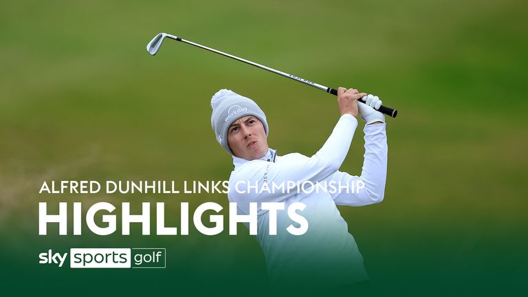 The best of the action from the second round of the Alfred Dunhill Links Championship held at St Andrews in Scotland