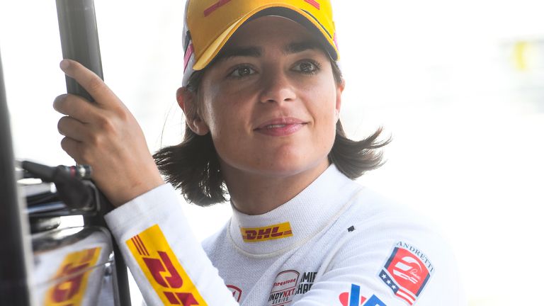 Jamie Chadwick will drive for in Indy NXT for a second season