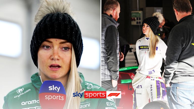 Speaking on the Sky Sports F1 Podcast, Jessica Hawkins explains how the W Series and F1 Academy can help break down the barriers facing female drivers in their pursuit of an F1 seat