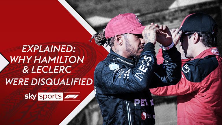 Sky Sports reporter Craig Slater explains how Lewis Hamilton and Charles Leclerc broke the rules at the United States Grand Prix and the questions it poses moving forward