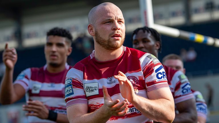 Liam Marshall is set to make his 150th appearance for Wigan in the Super League semi-finals