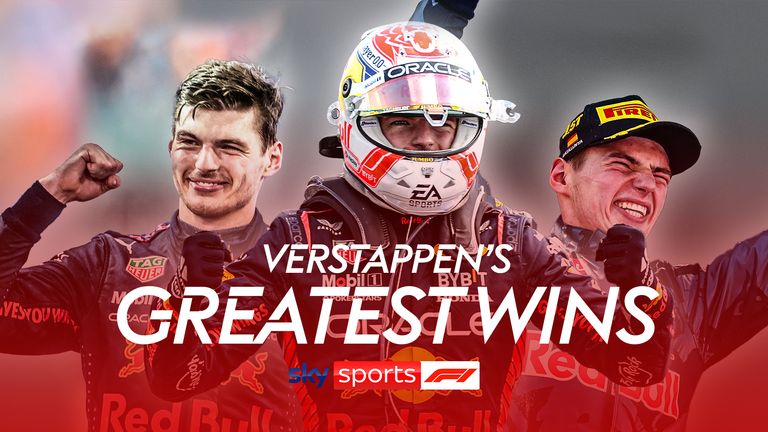 As Max Verstappen closes in on his 50th race victory, take a look back at the Red Bull driver's top five greatest race wins