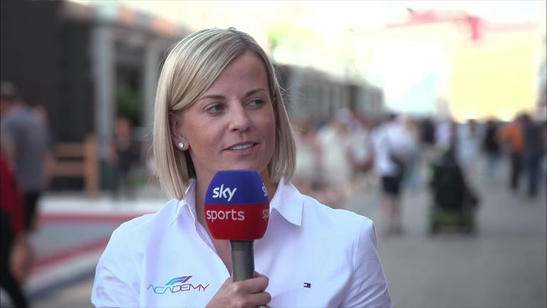 F1 Academy managing director Susie Wolff says she wants to open up more opportunities for women to join Formula One